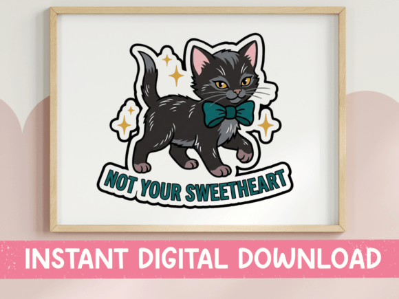 Not Your Sweetheart Sassy Black Cat: A Designer’s Review