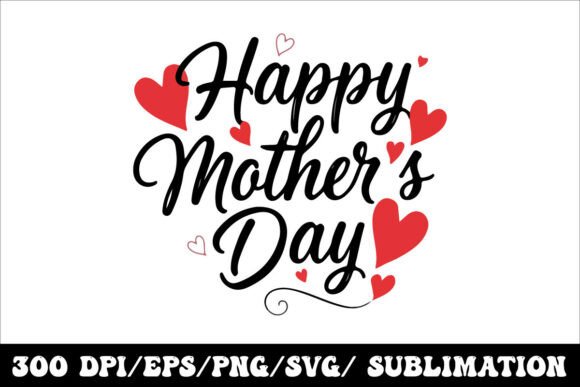 Review: Happy Mother s Day Typography Design for Embroidery