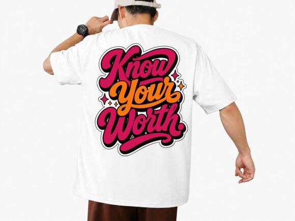 Review: Know Your Worth Typography Design