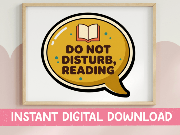 Reviewing Do Not Disturb Reading Speech Bubble