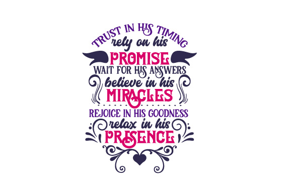 Reviewing Rely on His Promise for Embroidery