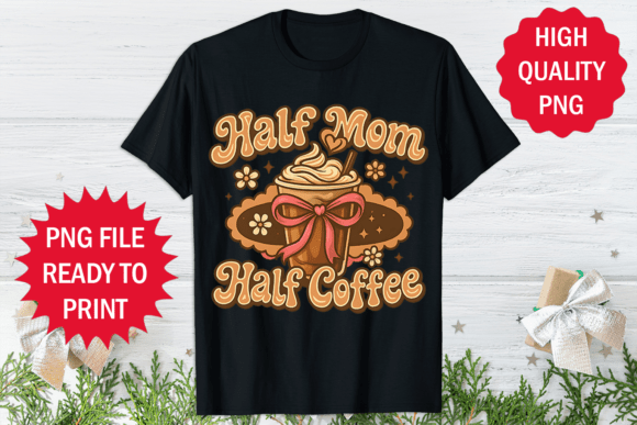 Reviewing the Half Coffee Half Mom Design for Embroidery