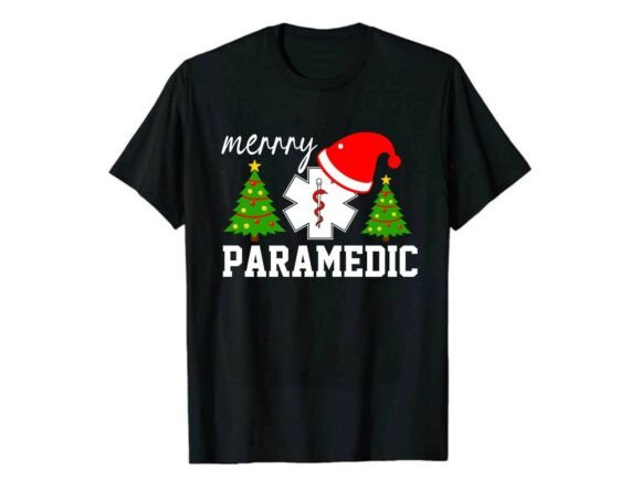 Reviewing the Merry Christmas Paramedic T-Shirt Design