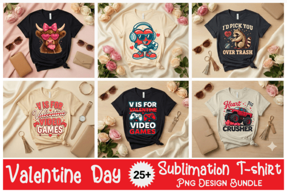 Reviewing the Valentine Day T-Shirt Design Bundle Art